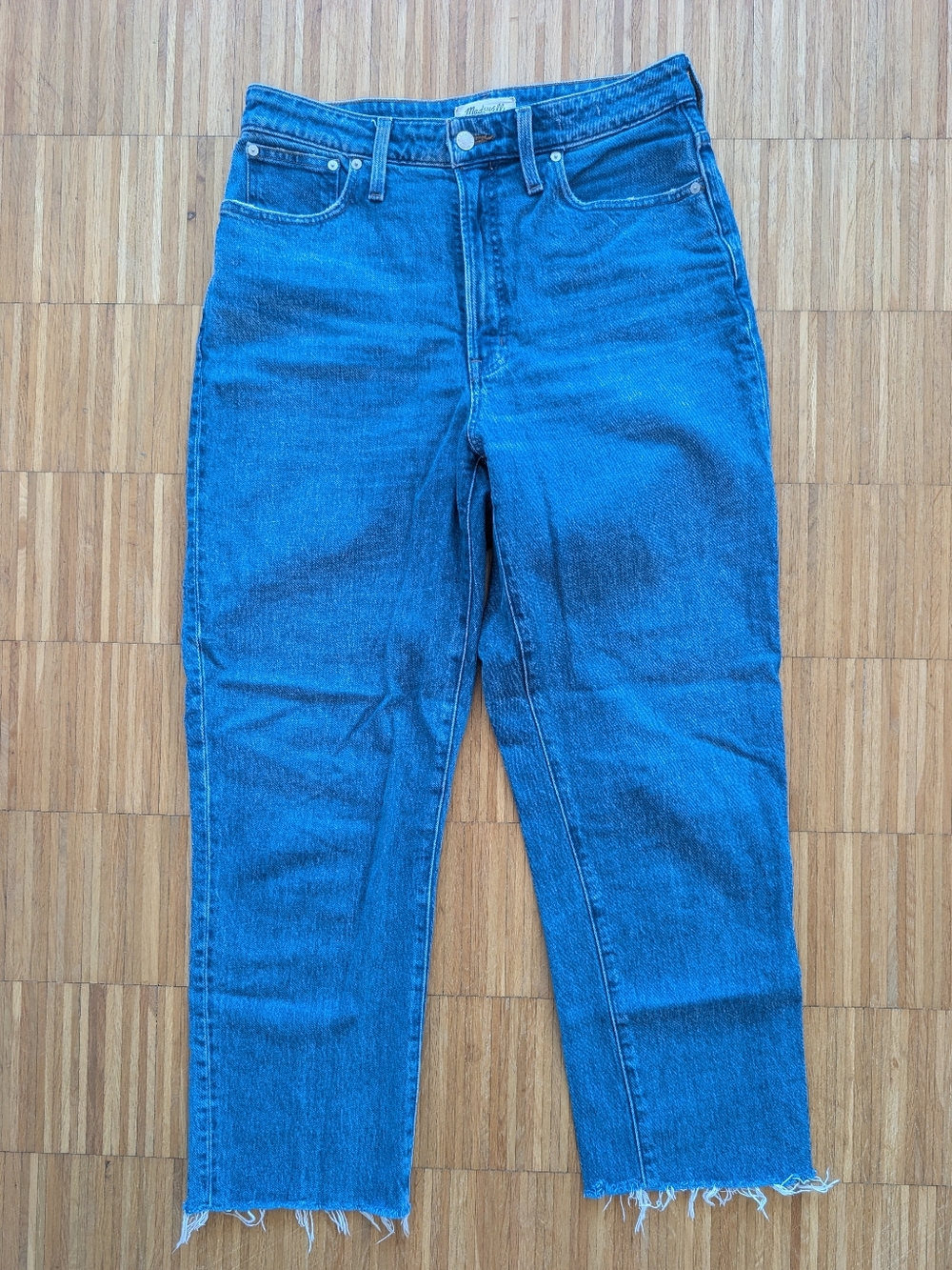 Madewell Curvy Perfect Vintage Straight Leg Jeans 30 Tall